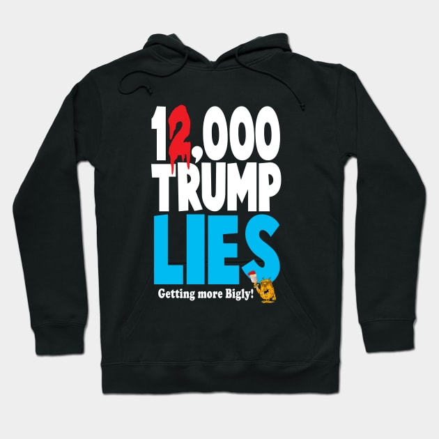 12,000 lies Hoodie by brendanjohnson